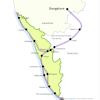 Bangalore to Kerala Train Routes and Trains Details
